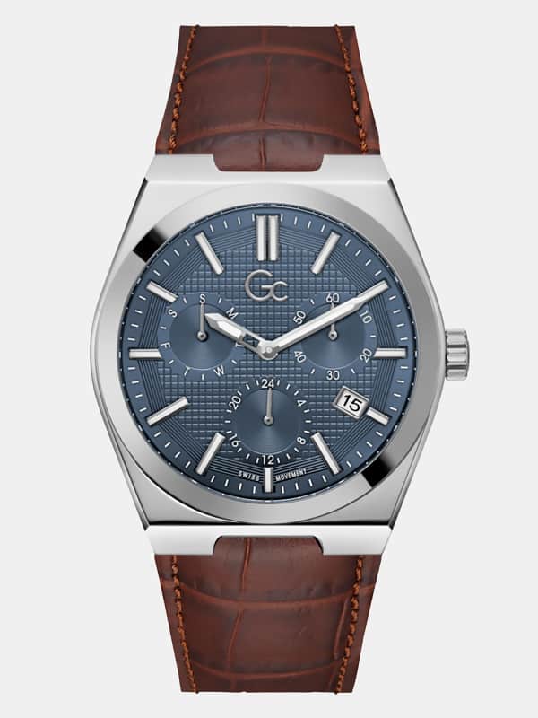 Montre Gc Chronographe En Cuir
