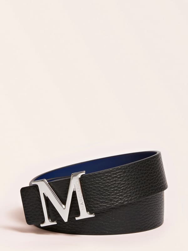 GUESS Ceinture En Cuir Véritable Marciano