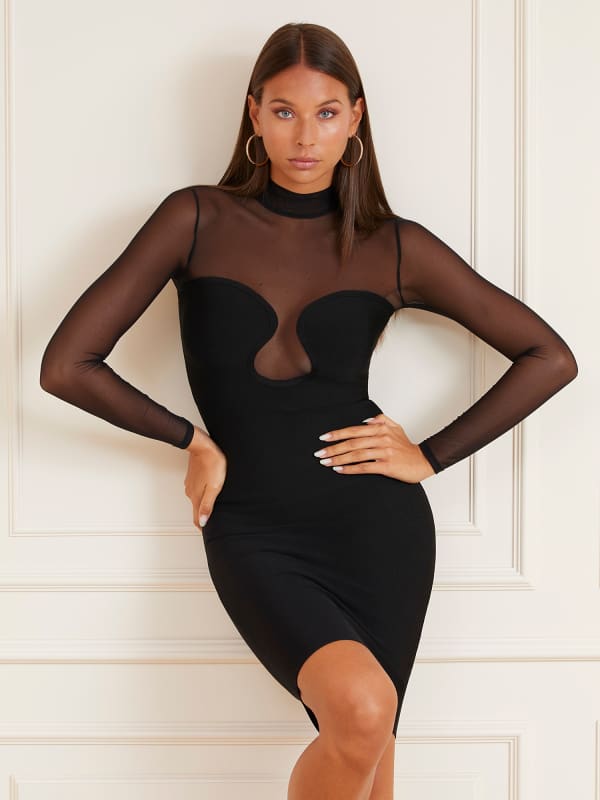 Guess Marciano See-Through Dress