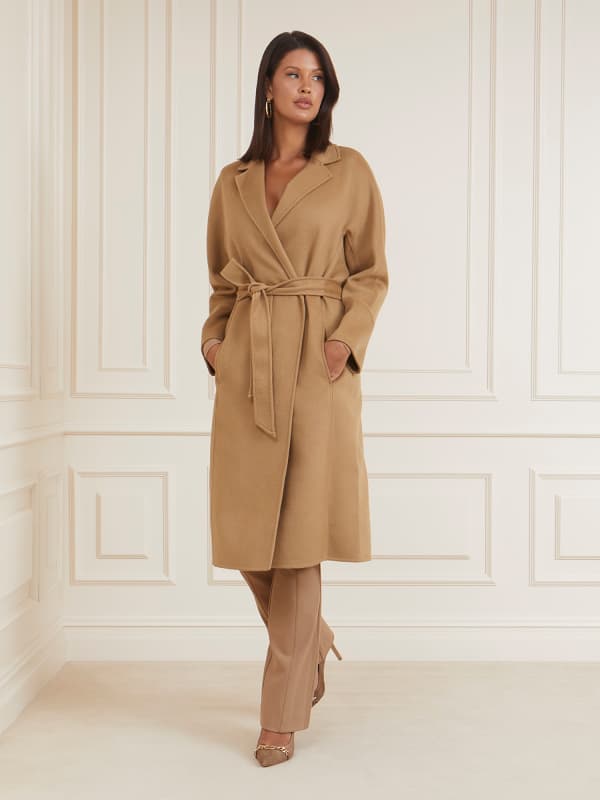 Guess Marciano Wool Blend Coat