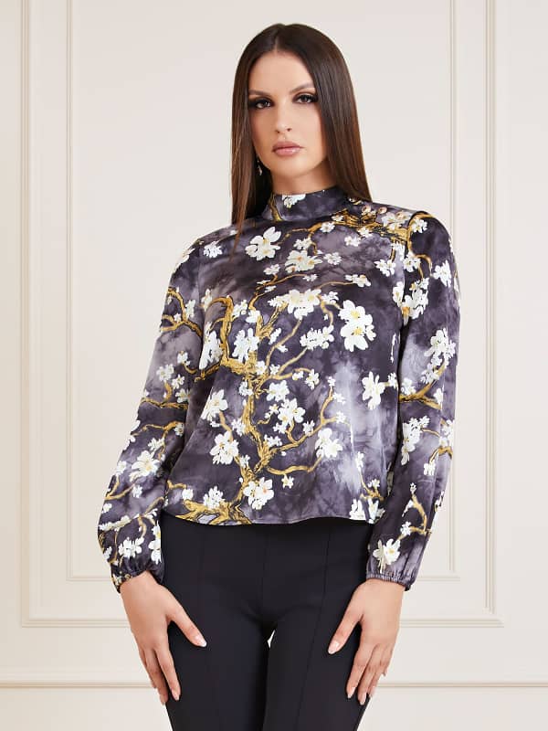 Guess Marciano Floral Print Blouse