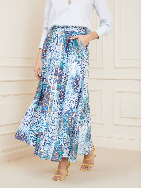 Marciano Guess Marciano All Over Print Long Skirt