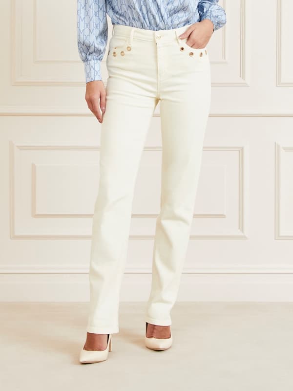 Marciano Guess Marciano Mid Rise Straight Denim Pant