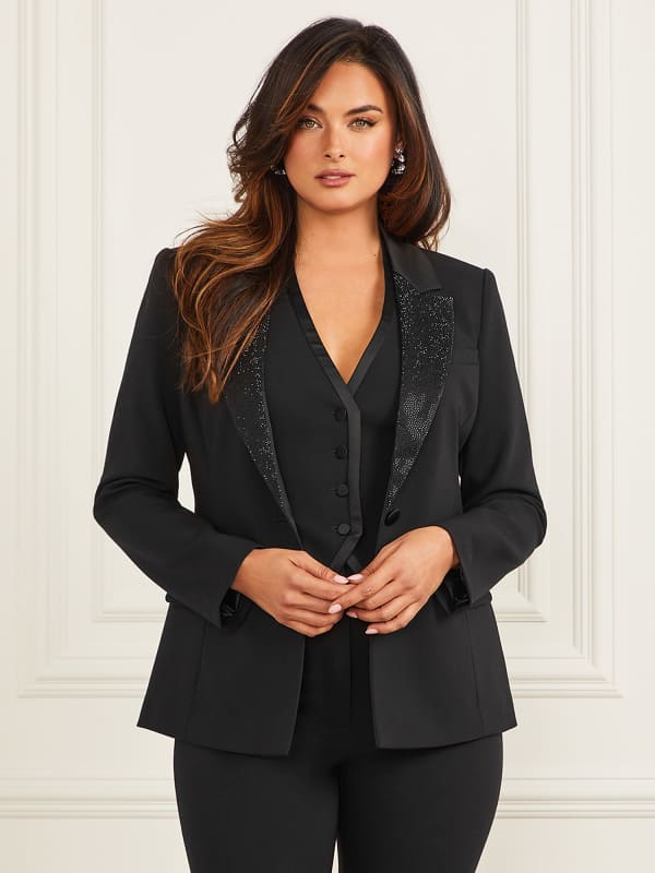 Guess Marciano Rhinestones Blazer