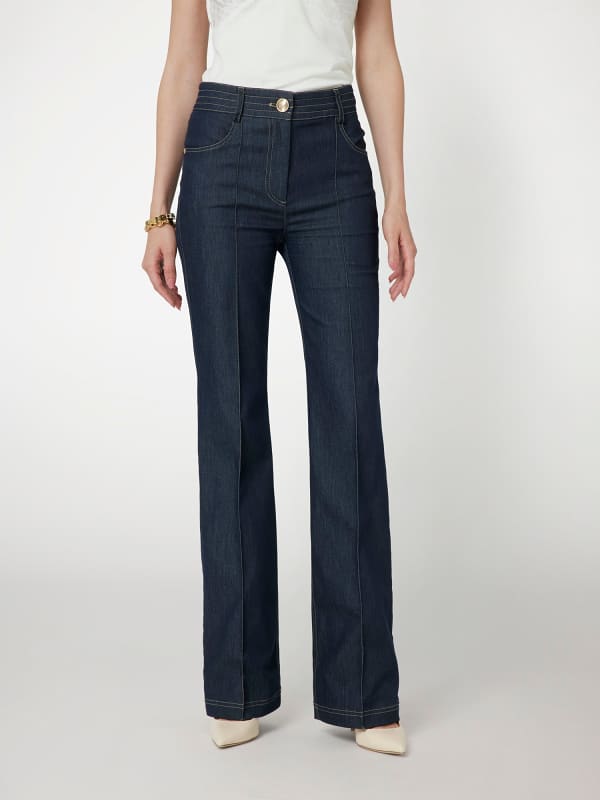 GUESS Pantalon Droit Effet Jean Marciano