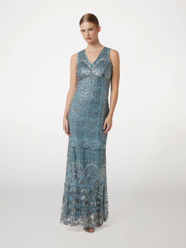 Marciano Guess Marciano Sequins Long Dress