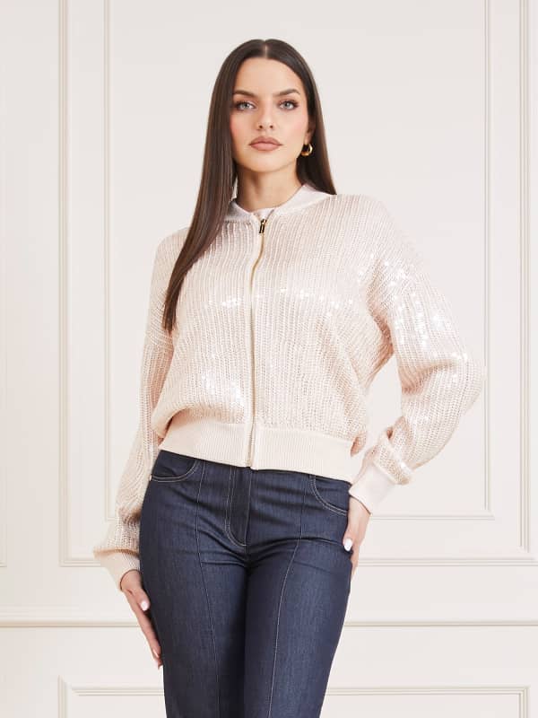 GUESS Pailletten-Pullover Marciano