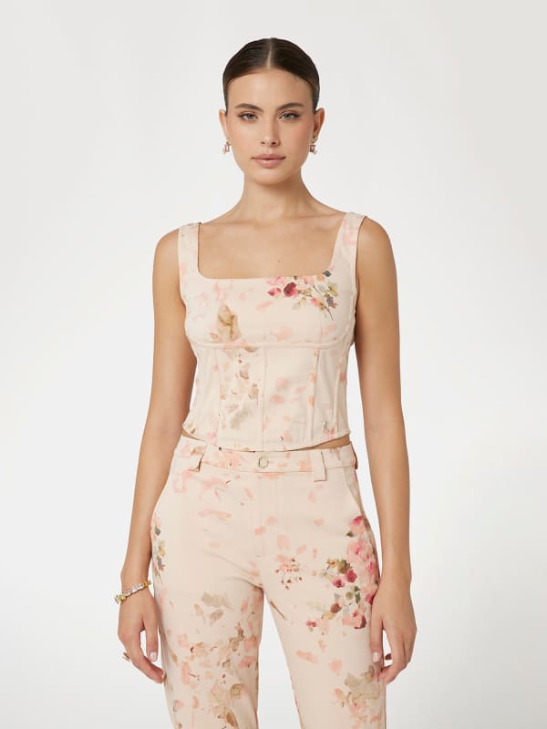 GUESS Corsé Con Estampado Floral Marciano