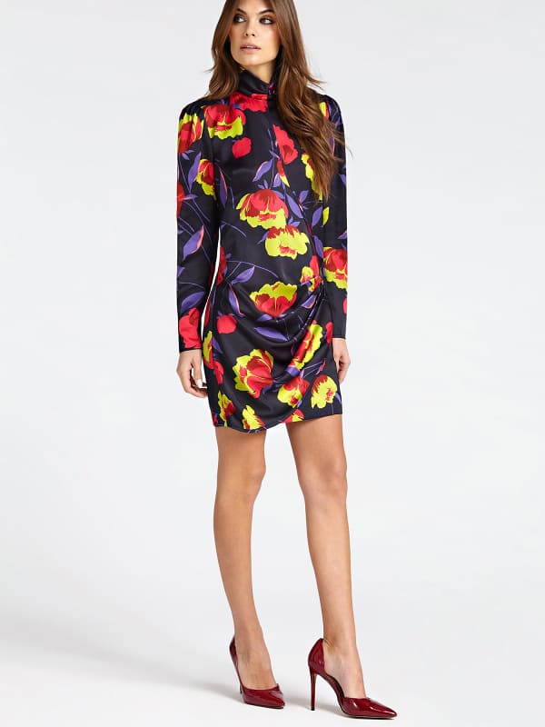 marciano floral dress