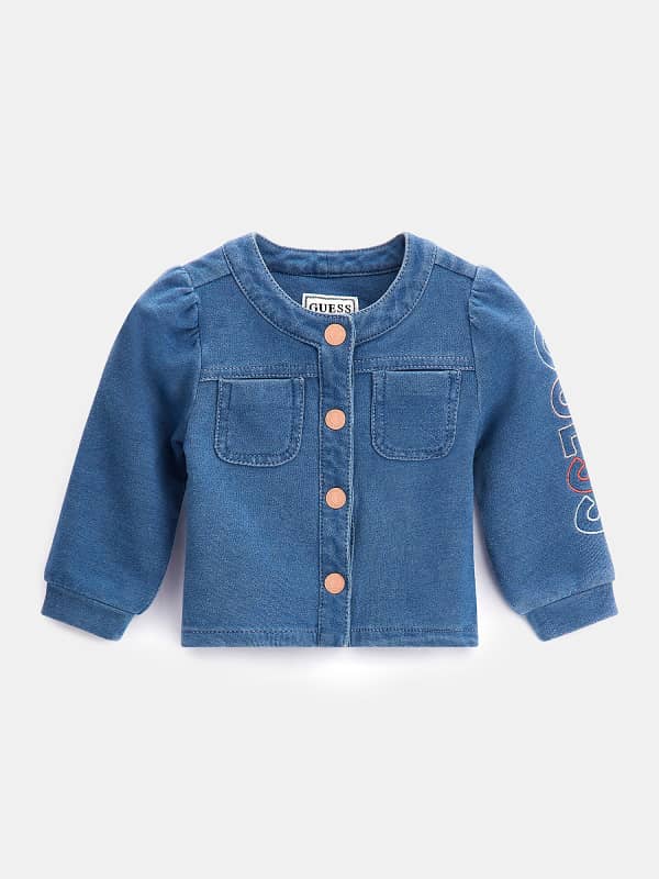 Guess Knit Denim Jacket