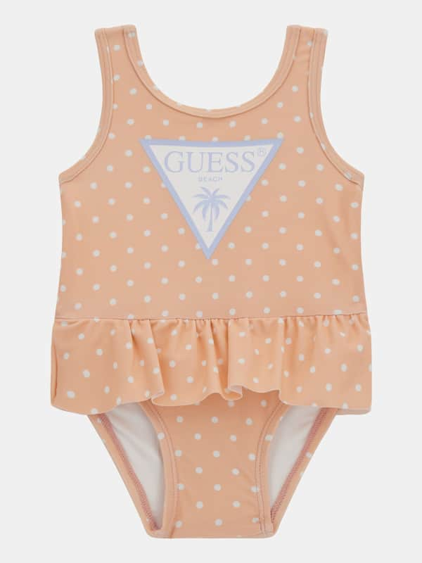 GUESS Bañador Entero Con Logotipo Frontal