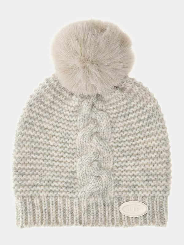 GUESS Cuffia Pompon