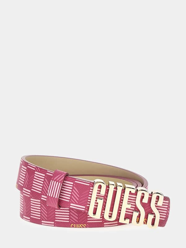 GUESS Cinturón Vikky Con Estampado Geométrico