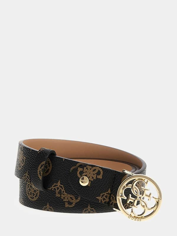 GUESS Ceinture Loralee Logo 4G Pivoine