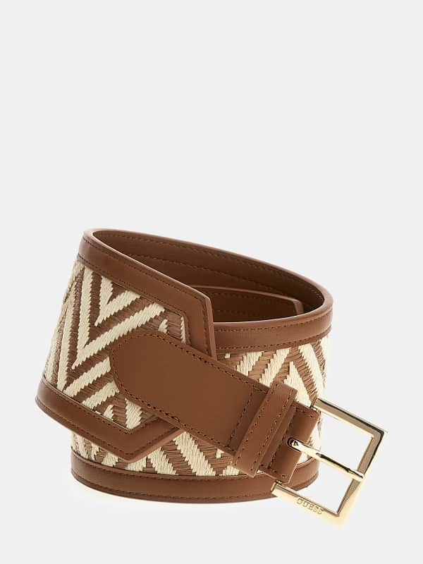 Guess Geometric-Design Silvana High-Waisted Belt