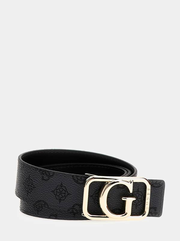 GUESS Ceinture Kuba Logo 4G Pivoine