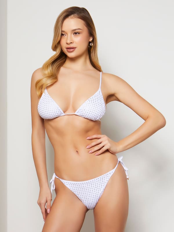 GUESS Driehoekbikinitopje Met Stras