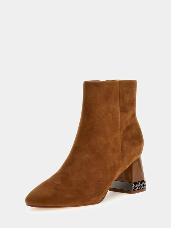 GUESS Fiddle Veloursleder-Stiefelette