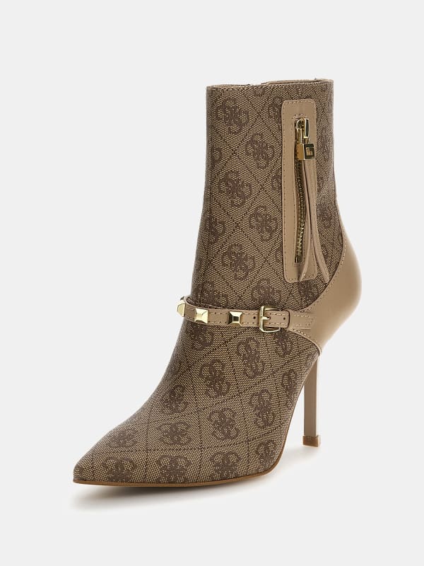 GUESS Bottine Ankle-Boot Aylo Logo 4G