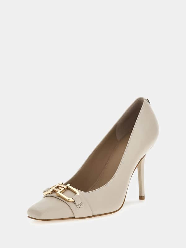 GUESS Elouisa Pumps Echt Leer