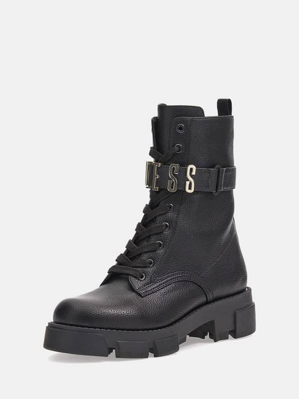 GUESS Bota Militar Madox Con Logotipo