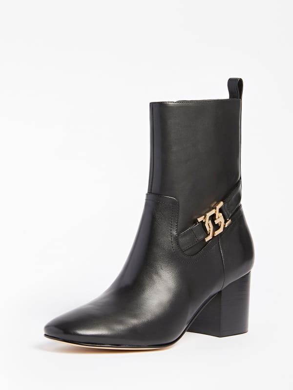 GUESS Stiefelette Sabean Echtleder