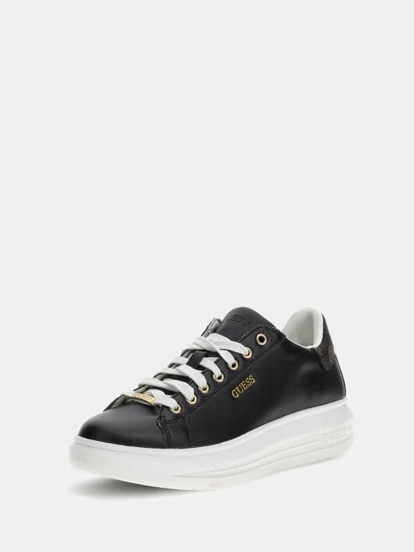 GUESS Vibo Sneakers In Echt Leer