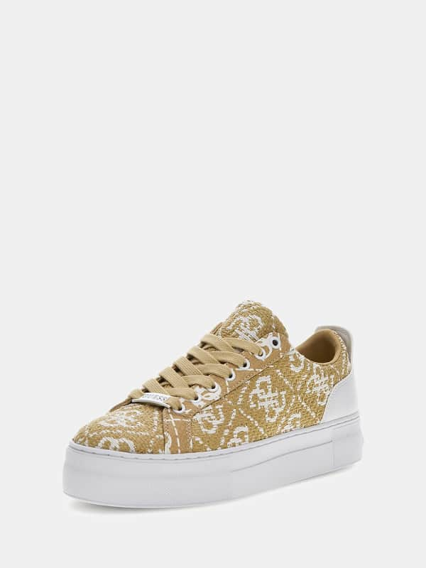 Guess Gia Raffia Sneakers