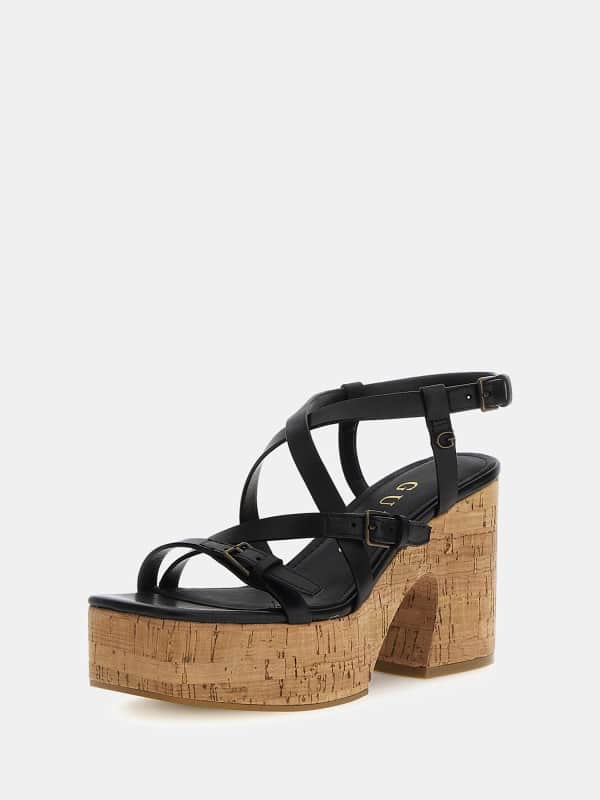Guess Corke Genuine Leather Sandals