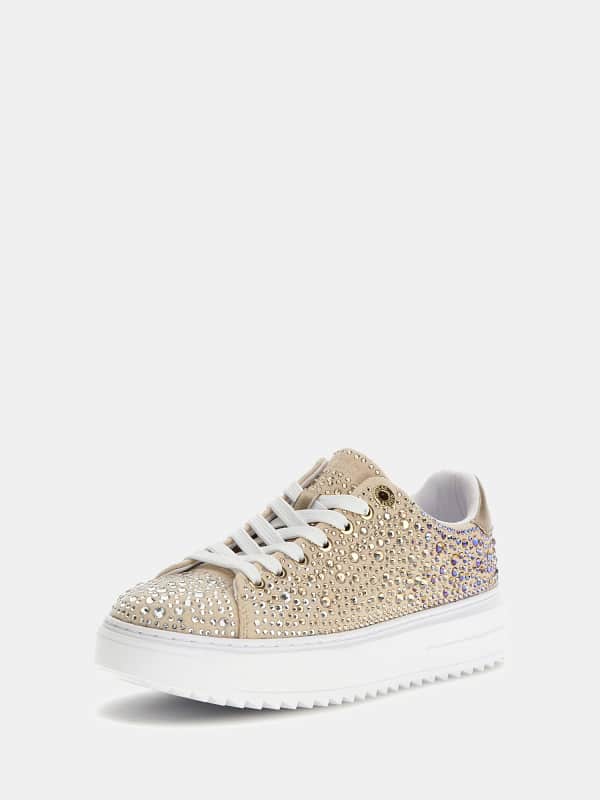 Guess Denesa Micro-Studded Sneakers