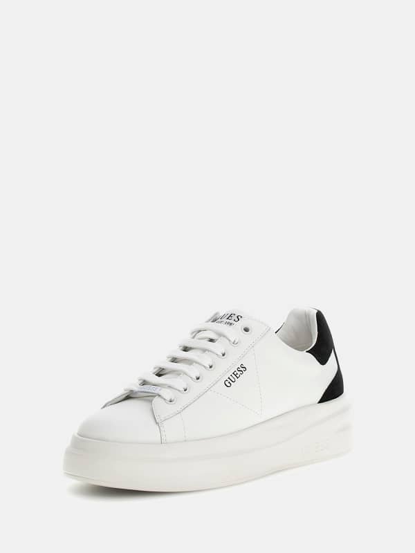 GUESS Elbina Sneakers Van Echt Leer