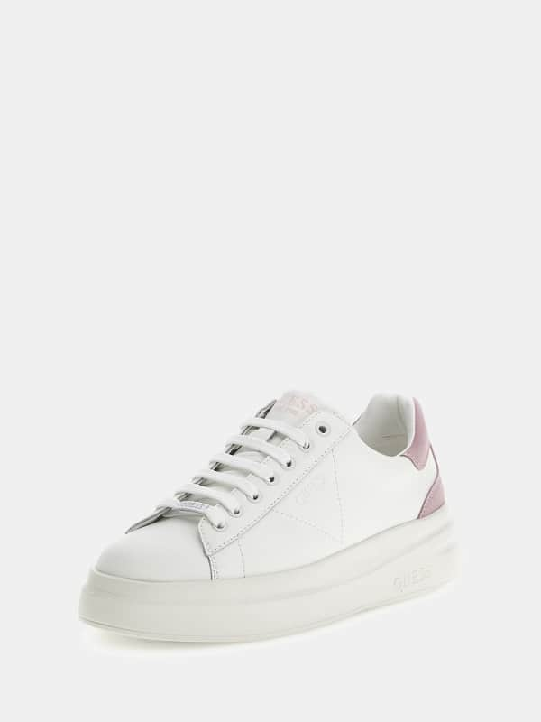 GUESS Sneaker Elbina Cuir Véritable