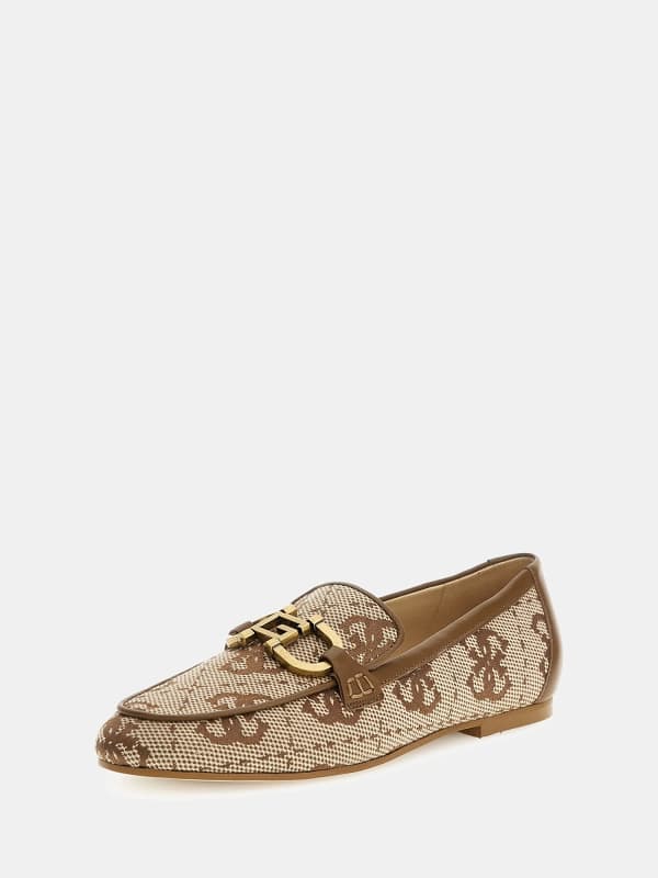 Guess Isaac 4G Logo Loafers