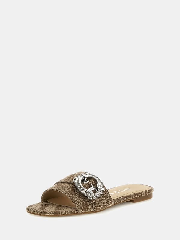 Guess Jolly 4G Logo Sandals