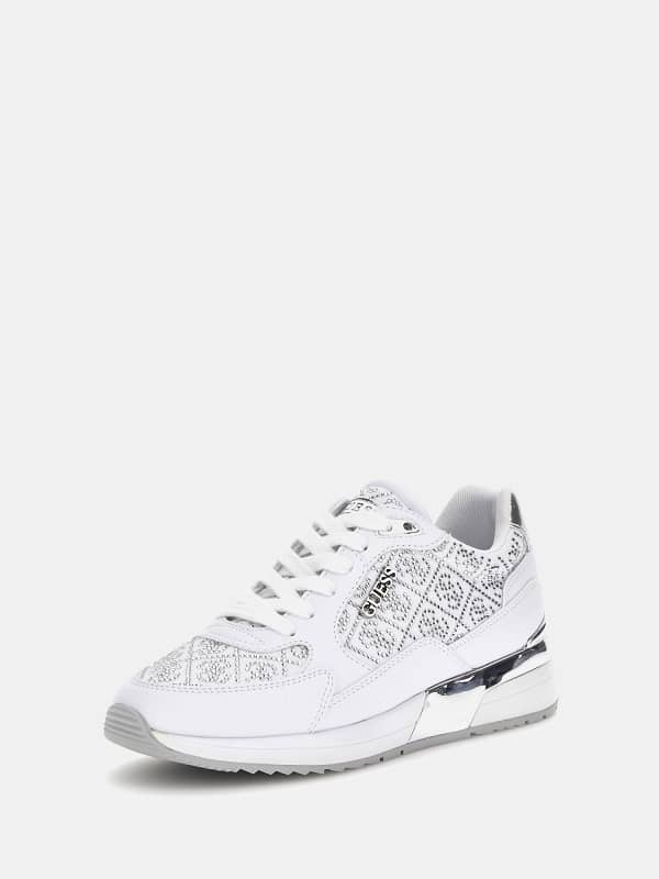 GUESS Runner Moxea Metallic-Einsätze