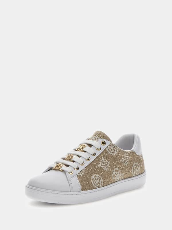 GUESS Sneaker Rosenna 4G- Und Peony-Logo