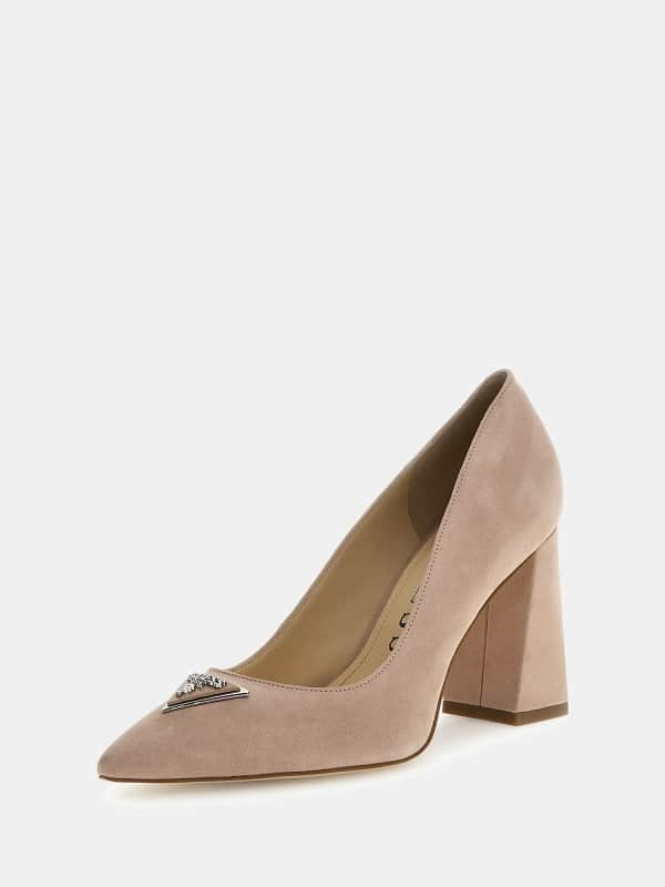 Guess Barson Suede Court Shoes