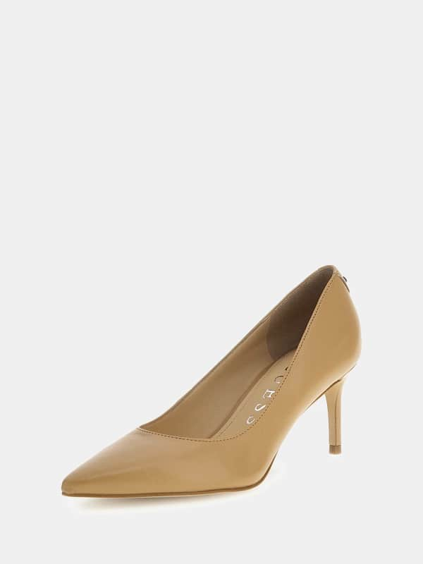 Guess Bravo Genuine Leather Court Shoes