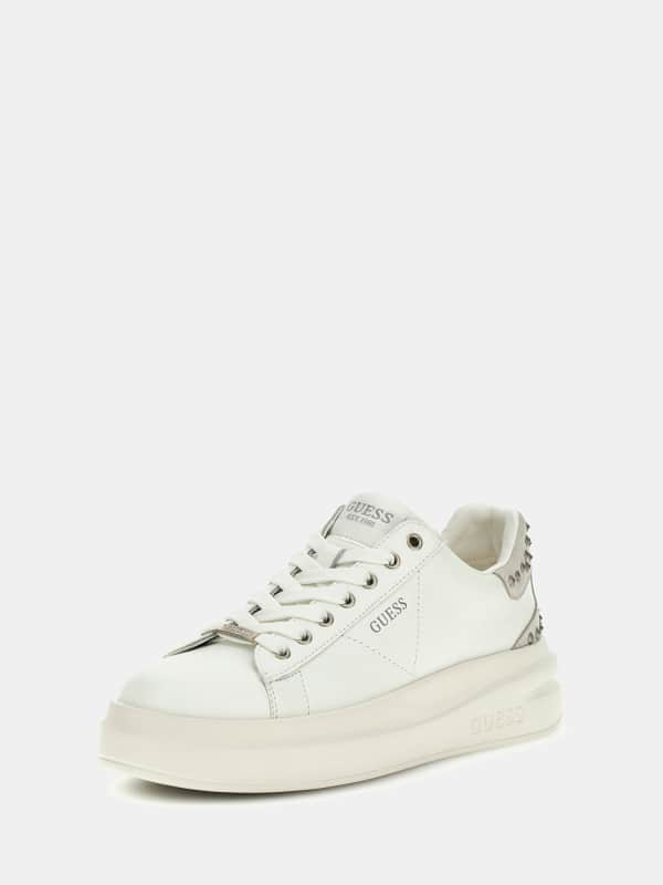 GUESS Sneaker Elbina Cuir Véritable