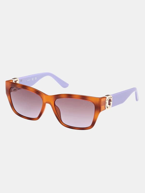 GUESS Lunettes De Soleil Rectangulaires