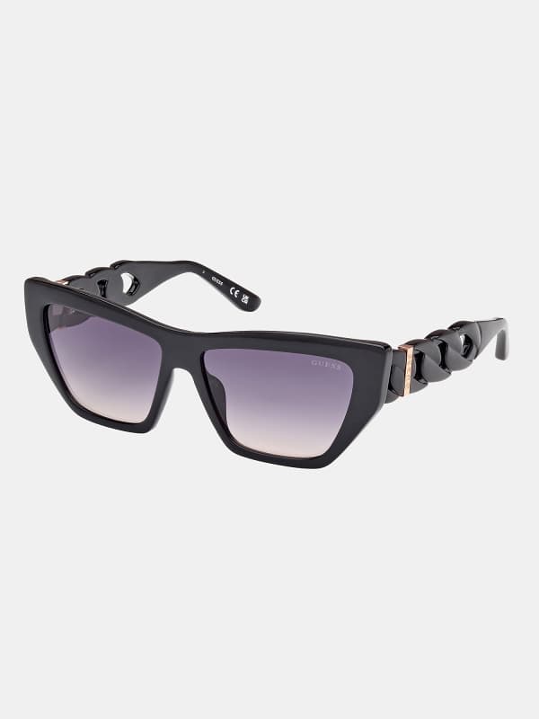 GUESS Lunettes De Soleil Papillon