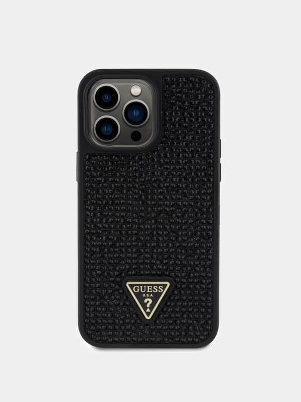 Guess Iphone 15 Pro Max Rhinestone Case