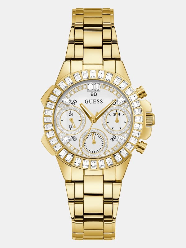 Guess Crystal Multi-Function Watch