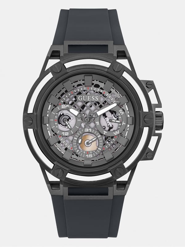 GUESS Reloj Multifunción De Silicona