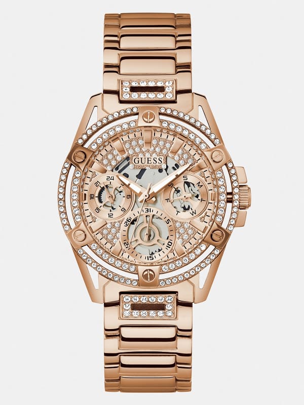 Guess Multi-Function Crystal Watch