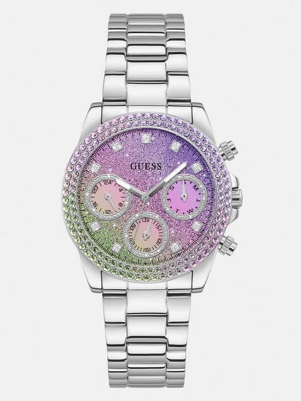 Guess Multi-Function Crystal Watch