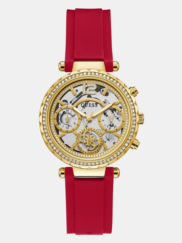 Guess Multi-Function Crystal Watch