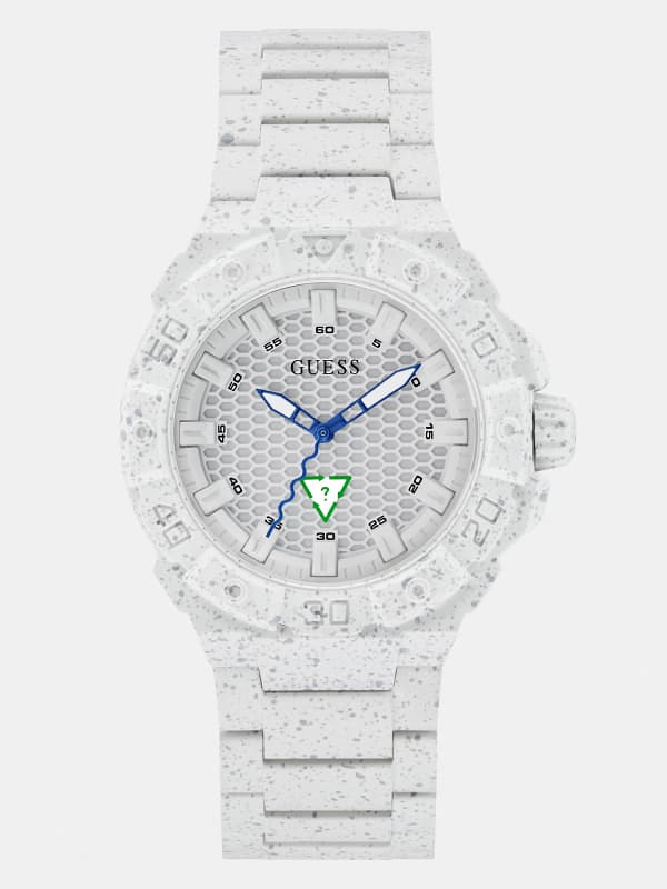 GUESS Montre Analogique Plastique Recyclé