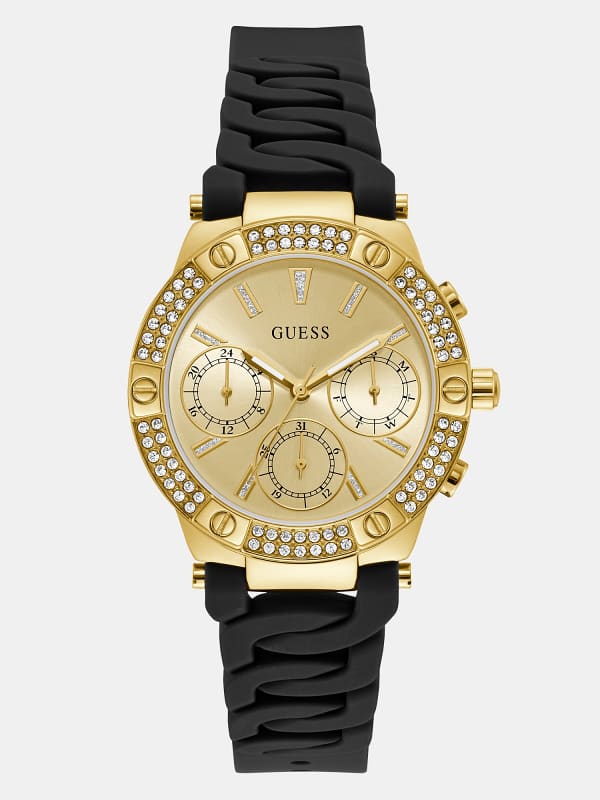 Guess Multi-Function Watch With Crystals