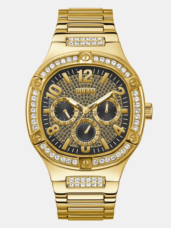 Guess Multi-Function Crystal Watch